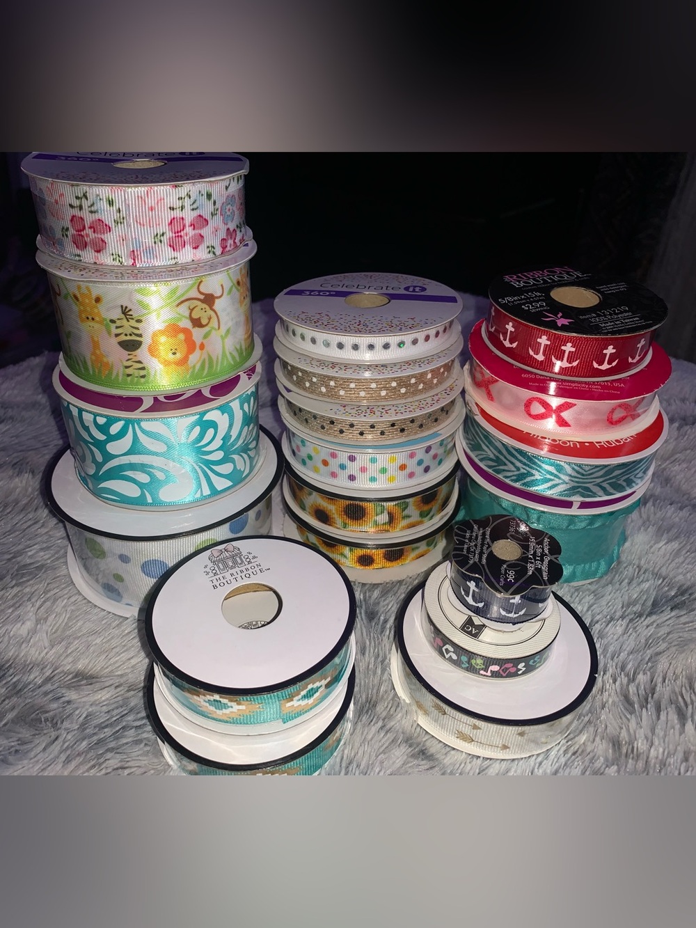 Brand New Lot of Printed Ribbon